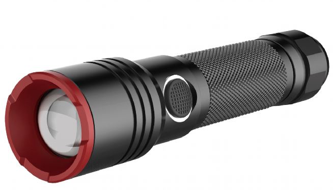 Midi-Lux, aufladbare LED-Taschenlampe - 450 Lumen