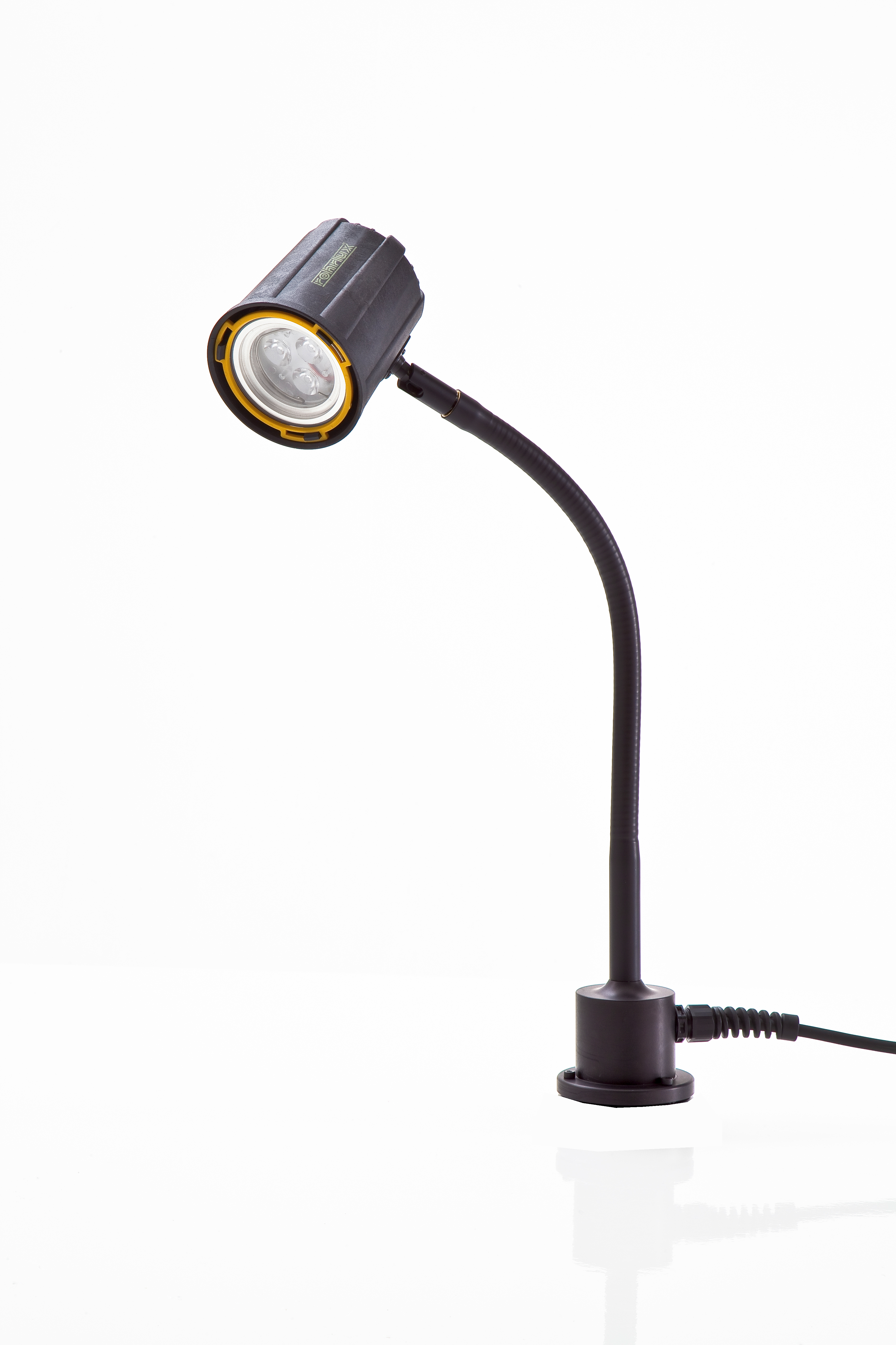 Serie 63: 10°/ Flex 500 mm/ Standfuß/ 12-24 Volt AC/DC