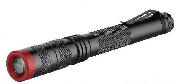 *LED-Stift-Taschenlampe mit wiederaufladbarem Akku - Mikro-Lux