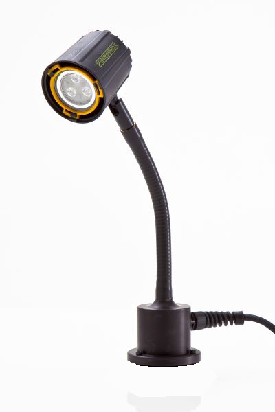 Serie 63: 10°/ Flex 200 mm/ Standfuß/ 12-24 Volt AC/DC